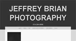 Desktop Screenshot of jeffreybrianphotography.com